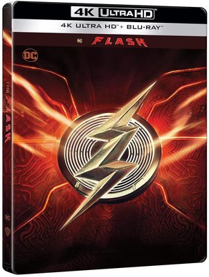 [藍光先生UHD] 閃電俠 UHD+BD 雙碟LOGO鐵盒版 The Flash - 預計10月到貨