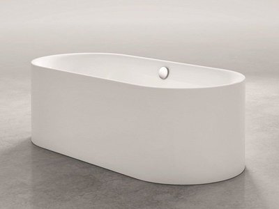 【水電大聯盟 】 凱撒衛浴 AT6350 獨立浴缸  壓克力浴缸 橢圓形薄邊浴缸  壓克力強化玻璃纖維 浴缸