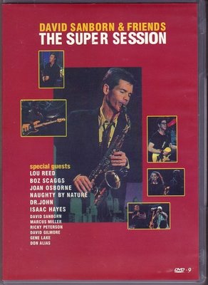 音樂居士新店#David Sanborn & Friends The Super Session 1998 大衛.山朋 D9 DVD