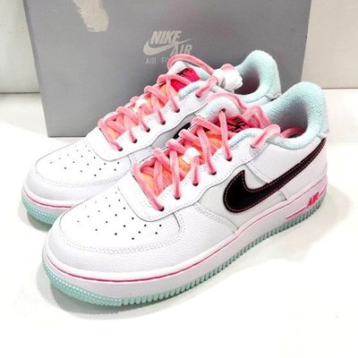 【正品】耐克Nike Air Force 1 ‘07 LV8 白粉藍 DD7709-100 女 休閒板慢跑鞋