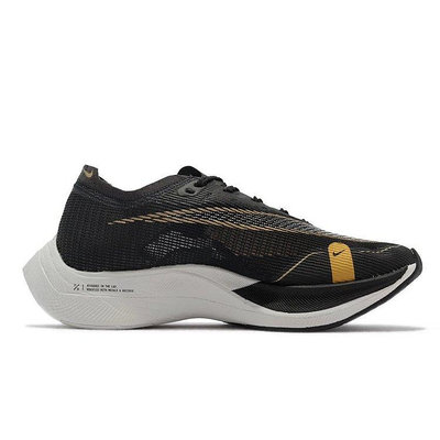 Nike ZoomX Vaporfly NEXT%低幫碳板馬拉松跑步鞋黑金CU4111-001