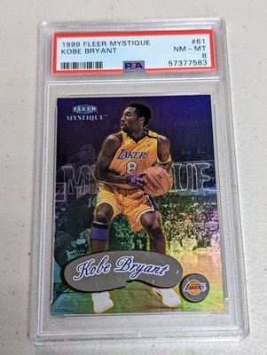1999-00 Fleer Mystique #61 Kobe Bryant PSA8