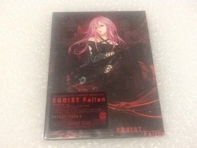 ～拉奇音樂～ EGOIST Fallen (初回生産限定盤 特典) CD+DVD 二手保存良好片況新