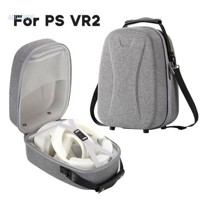 PS Vr2 耳機收納包 EVA 硬質手提包便攜盒帶內袋