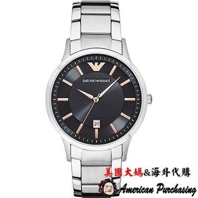 潮牌 EMPORIO ARMANI 亞曼尼手錶 AR2514 優雅紳士 時尚型男計時腕錶 手錶 海外代購-雙喜生活館
