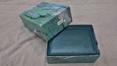 ROLEX 勞力士 16570 原裝錶盒 含內外盒 錶枕 枕布 盒標 約20多年的原裝盒 實物拍攝