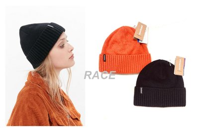 【RACE】PATAGONIA BRODEO BEANIE 毛帽 短毛帽 反摺 山景 素面 基本款 LOGO 黑 橘
