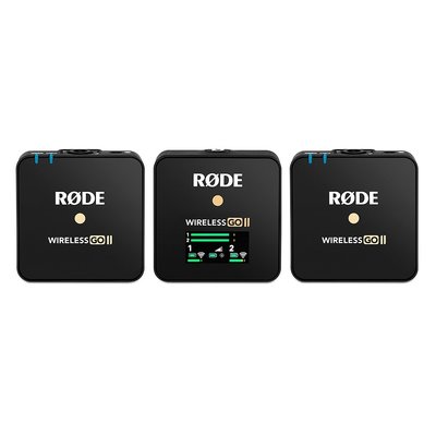 【愷威電子】 高雄耳機專賣 RODE Wireless GO II 雙頻全指向性無線麥克風 WIGOII (公司貨)