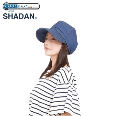 又敗家@日本NEEDS排汗吸濕帽COOLMAX+SHADAN紅外線隔熱帽99%抗UV涼感帽可折疊帽小臉帽防曬遮陽帽報童帽
