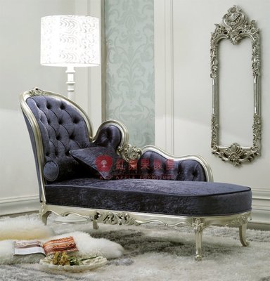 [紅蘋果傢俱] XGL-082 歌德系列 新古典 歐式 法式 貴妃椅 沙發椅 造型椅 裝飾椅 工廠直營