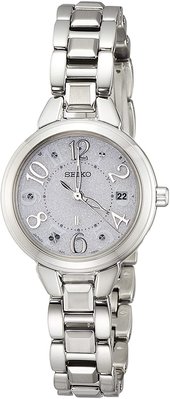 日本正版 SEIKO 精工 LUKIA SSVW187 女錶 手錶 太陽能充電 日本代購