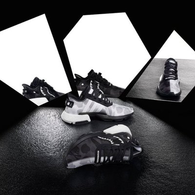 【S.M.P】Adidas Bape NBHD POD-S3.1 限量 陰陽 黑白 迷彩 聯名 EE9431