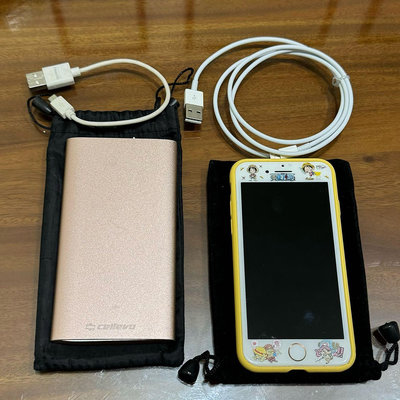 iPhone 8 64G 二手女用手機 含配件 原廠充電線 earphone