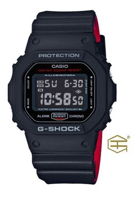 【天龜】CASIO G SHOCK 復古 簡約設計 經典錶款 DW-5600HR-1