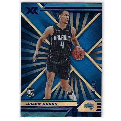 JALEN SUGGS RC 2021-22 Panini Chronicles XR Basketball #382 Blue Parallel #/99