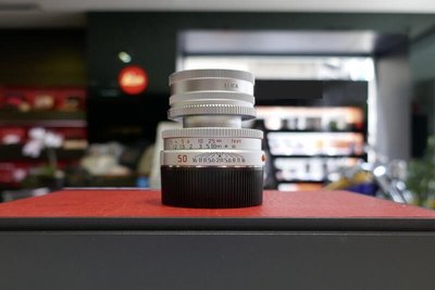 【日光徠卡】Leica 11823 Elmar-M 50mm f/2.8 銀色 二手 #3911***