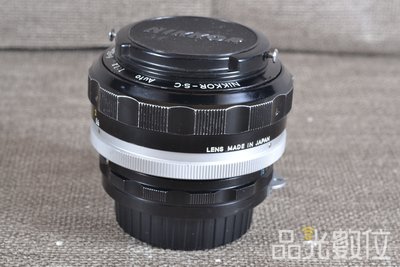 【品光數位】Nikon Non-Ai 55mm F1.2  定焦 大光圈 人像 手動鏡 #57720A