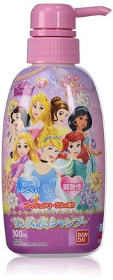 【現貨】【Wendy Kids】日本製 日本正版 迪士尼 DISNEY PRINCESS 公主系列 兒童溫和洗髮精