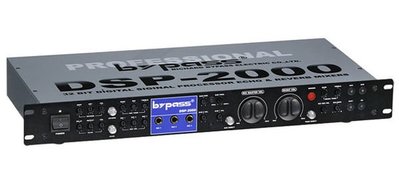 台中『崇仁視聽音響』 bypass DSP-2000 超低音輸出專業混音效果器