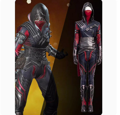 新款惡靈cos遊戲APEX英雄惡靈S13cos服套裝可定制cosplay服裝影視動漫角色扮演cos服裝