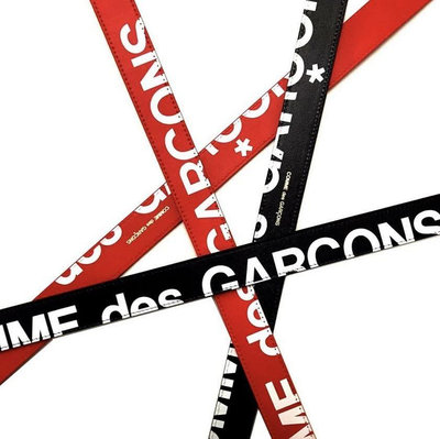 【潤資精品店】2020AW Comme Des Garcons CDG Huge Logo Belt 皮帶 2色