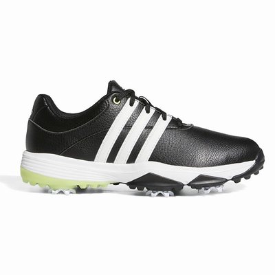 特賣-Adidas阿迪達斯高爾夫兒童球鞋TOUR360防滑舒適新款青少年有釘鞋