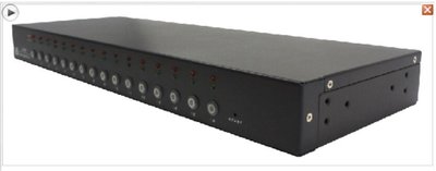 KVM專賣--XD-816ID VGA 16埠雙介面電腦切換器(OSD) /1組鍵盤滑鼠螢幕控制16台/凱文智慧影音