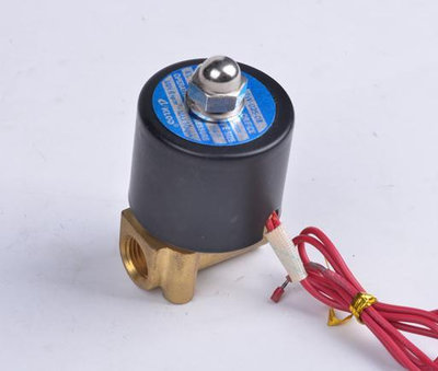 電磁閥KLQD開靈常閉全銅兩位兩通水用電磁閥氣閥2W025-08  2分1/4接口