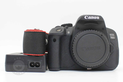 【高雄青蘋果3C】Canon EOS 700D 單機身 1800萬 APS-C 快門數:9XX張 二手相機#89157