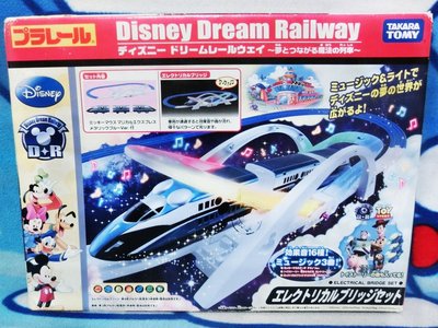 PLARAIL 鐵道王國 迪士尼夢幻彩虹橋組 內附米奇列車 與軌道 會演奏 與發動效果音