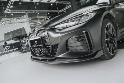 【政銓企業有限公司】BMW I4 FD 品牌 V1 高品質 CARBON 碳纖維 卡夢 前下巴 免費安裝 現貨