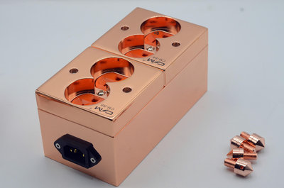 HI-END發燒級音響專線紫銅低盒 紫銅排插 紫銅插座 86雙位低合