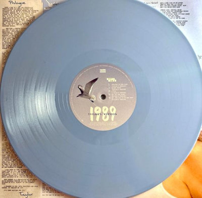 現貨未拆 Taylor Swift 1989 Taylor's Version 藍膠LP 重錄 黑膠