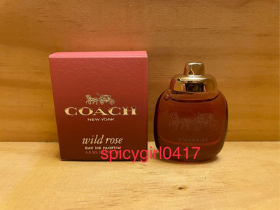 ☆~咖啡香~☆  法意公司貨 COACH 曠野玫瑰 wild rose 女性淡香精 小香水4.5ml