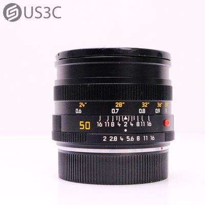 【US3C-青海店】徠卡 Leica Summicron-R 50mm F2 (11826) 金屬材質 定焦鏡 二手鏡頭