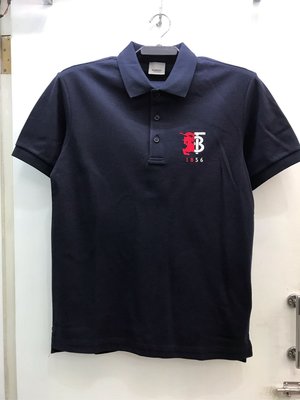 Burberry London 藍白兩色 刺繡 戰馬TB Logo Polo衫 全新正品 男裝 歐洲精品