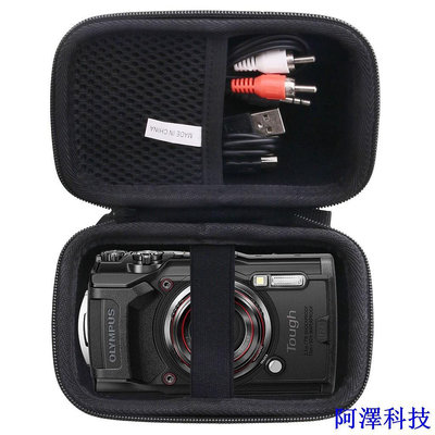 阿澤科技OLYMPUS Jinmei 硬質 EVA 便攜包,兼容奧林巴斯 Tough TG-6/ TG-5/TG-4 數碼相機包