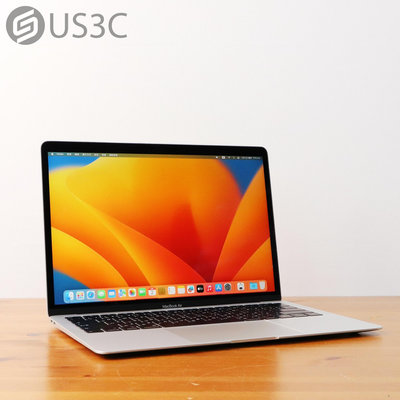 【US3C-板橋店】【一元起標】公司貨 2018年 Apple MacBook Air 13吋 i5 1.6G 8G 256G 銀 輕薄筆電 蘋果筆電 二手筆電