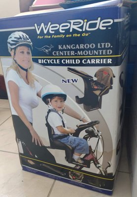 WeeRide 98100 Deluxe Kangaroo 腳踏車兒童座椅 二手美品 台中