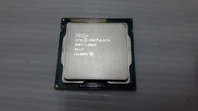 (台中) Intel CPU 1155 腳位 i5-3570  3.40GHZ 中古良品無風扇