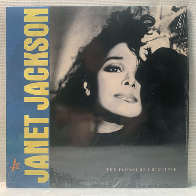 美國R&B天后-珍娜傑克森-快樂原則-二手混音單曲黑膠唱片 (美國高音質盤）Janet Jackson - The Pleasure Principle