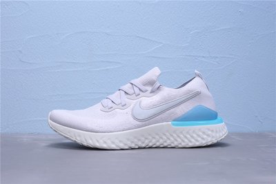 Nike Epic React Flyknit 2 編織 白藍 休閒運動慢跑鞋 男鞋 BQ8928-006