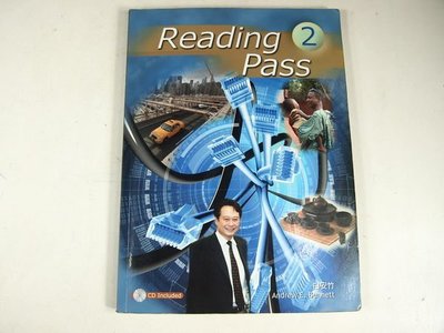 【考試院二手書】《READING PASS 2 (WITH CD)》ISBN:9861472401│文鶴│白安竹│七~八成新 (11F32)