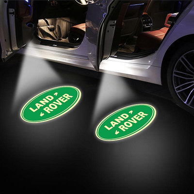 LAND ROVER 1 件車門迎賓燈 Led 汽車標誌投影燈車門氛圍燈適用於路虎攬勝 Discovery Gu