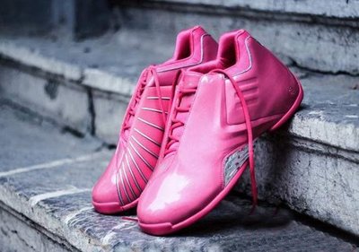 全新真品 Adidas Tmac 3 奧蘭多魔術 Tracy Mcgrady KAY YOW 粉紅US891011