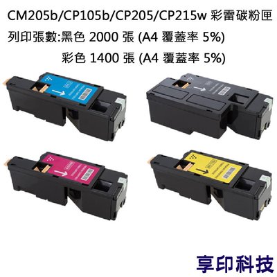 Fuji Xerox CT201592 藍色 副廠環保碳粉匣 適用 CM205b/CP105b/CM215b