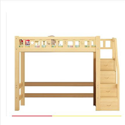 可開收據發票【優質新品*高低床】高低床帶書桌實木衣櫃床兒童床上下鋪高架床多功能組合床上床下桌