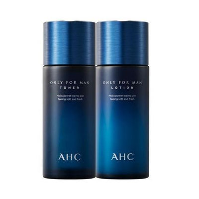 【AHC】男士專用保濕活力化妝水&amp;乳液／韓國官網直購。特價500╭☆WaWa韓國美妝代購☆╮