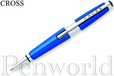 【Penworld】CROSS高仕 Edge創意伸縮筆款科技藍鋼珠筆 AT0555-3