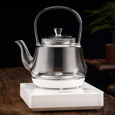 全自動上水燒水壺玻璃電熱茶壺泡茶家用功夫茶具專用保溫透明套裝